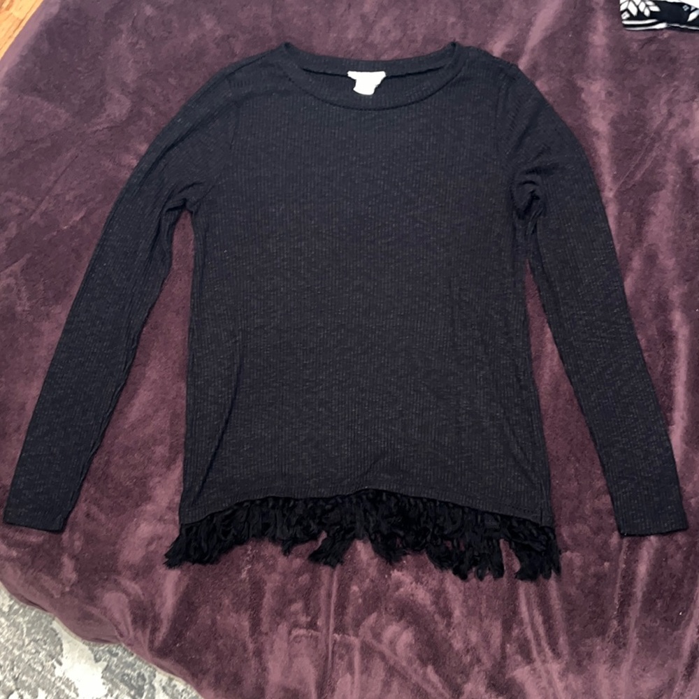 Loft Sweater Size XS - Black